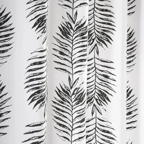 Vista 8 de HPD Half Price Drapes Cortinas florales de algodón de lujo con estampado de 84 pulgadas de largo (1 panel), modernas cortinas de oscurecimiento