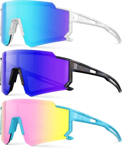 Vista 14 de Fanshen Kids Baseball Sunglasses Youth - Sports Polarized Sunglasses Softball Cycling for Boys Girls Ages 3-12 UV Protection