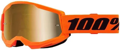 Vista 24 de 100% STRATA 2 Goggles – Gafas deportivas para motocross y ciclismo de montaña – Gafas para ciclistas – Gafas de motocross para hombre