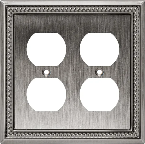 Vista 49 de Henne Bery Sunken Pearls Placa de Pared Decorativa de Servicio Pesado Placa de Interruptor Cubierta de Tomacorriente
