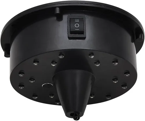 Vista 6 de ZeHuoGe 6 RPM rotación espejo bola motor eléctrico con 4 colores para 6 "8" 12" disco espejo bola 2 modo DJs bandas pubs bodas banquetes noche clubes