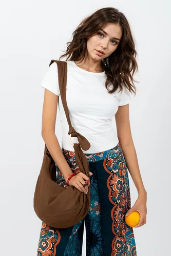 Vista 3 de YOUR COZY Bolso cruzado para mujer, bolso hippie, bolso hobo para mujer, bolso bandolera hippie, bolso hippie