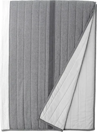 Vista 9 de NAUTICA Colección Vessey Colcha reversible y ligera, 100% algodón, prelavada para mayor comodidad, fácil cuidado, lavable a máquina, individual