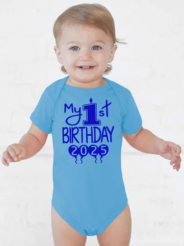 Vista 21 de Reaxion Traje de cuerpo entero hecho a mano para bebé niño y niña, mi primer cumpleaños 2024