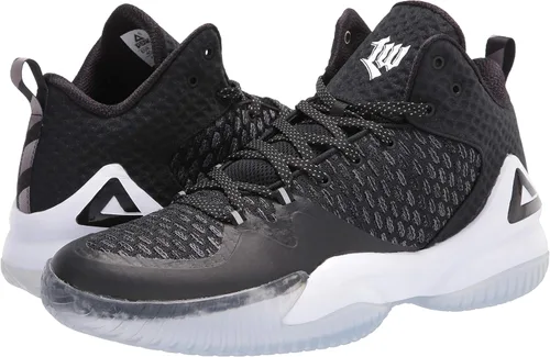 Vista 7 de PEAK - Zapato deportivo alto de baloncesto para hombre, Lou Williams Streetball Master, transpirables, antideslizantes, acolchados, para exteriores