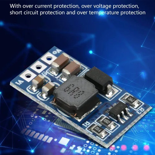 Vista 4 de 2 unids DC-DC Módulo regulador Step-up Module Boost Convertidor para motor LED 7W 2.6-5.5 a 5V/6V/9V/12V ND0412SA (5V)