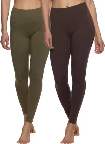 Vista 12 de Felina Velvety Soft Lightweight Leggings Moisture Wicking Yoga 6 Pack Negro