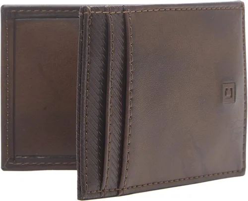 Vista 4 de Chaps Billetera delgada con bloqueo de seguridad RFID para hombre