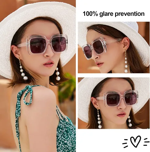 Vista 2 de OCCI CHIARI Bifocal Sunglasses Reading Glasses for Women Large Reader 1.0 1.5 2.0 2.5 3.0 3.5 UV400 Blue Light Filter