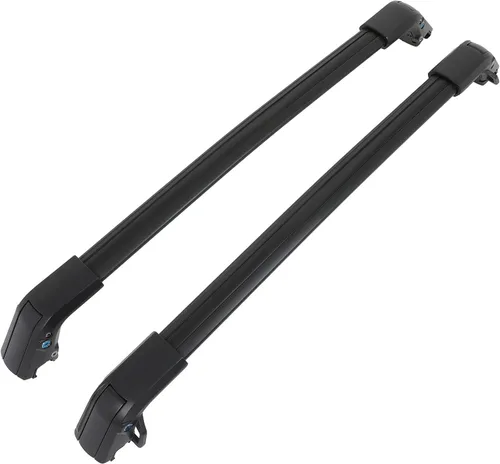 Vista 4 de CCIYU Barras de techo de automóvil, 2 barras, compatibles con Cadillac Escalade 2021-2022, Chevrolet Suburban 2021-2022, Chevrolet Tahoe 2021-2022