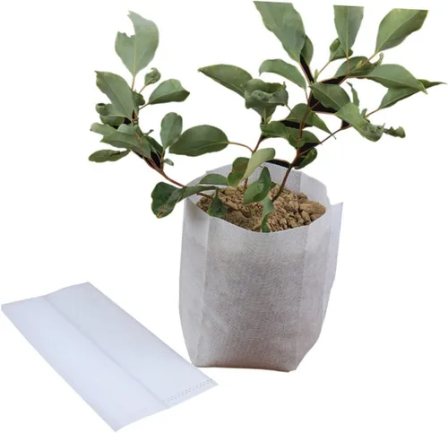 Vista 4 de Plant Growing Bags Xmas Non-Woven Fabric 200pcs for Seedlings