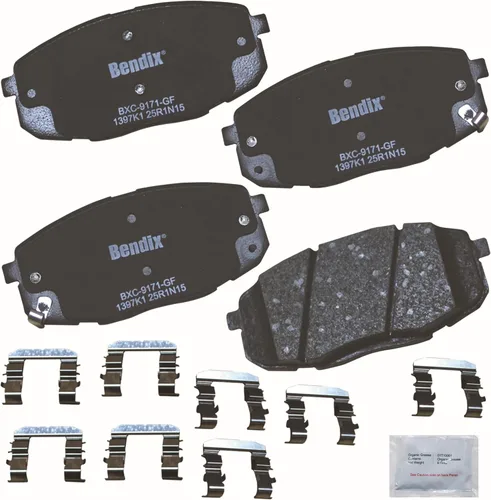 Vista 145 de Bendix - Pastillas de freno Priority1 CFM149 para Blue Bird TC1000, Chevrolet C30, Pickup, C35, C3500HD, G30, Van, K30, P30, R30, R3500, V30, V3500