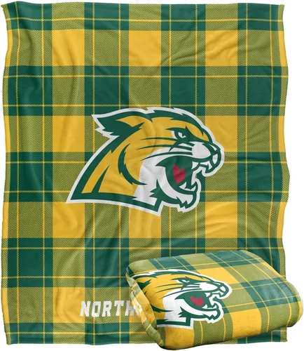 Vista 187 de LOGOVISION St John's University Campus Plaid Spirit Silky Touch Manta súper suave 36 x 58 pulgadas
