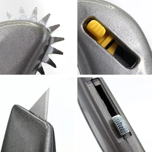 Vista 3 de Cuchilla de Cuchillo Utilitario Dimensionador de Cartón 2 en 1 - Redimensionar/Reducir Cajas de Envío de Cartón