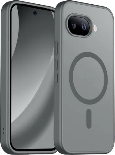Vista 70 de SPIDERCASE Funda magnética para Google Pixel 9A, protección contra caídas de grado militar, delgada, translúcida, mate, a prueba de golpes