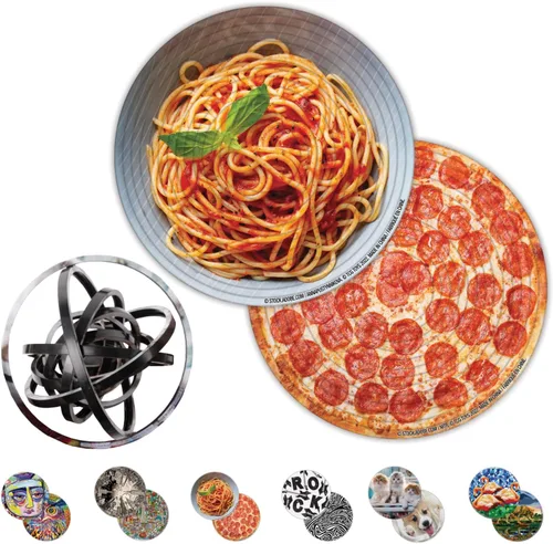 Vista 10 de Spin Flip Puzzle – Abstracto – Girarlo, voltear, Resolverlo! para aquellos que aman el cerebro teasers! Juguete antiestrés para adultos. Gran regalo
