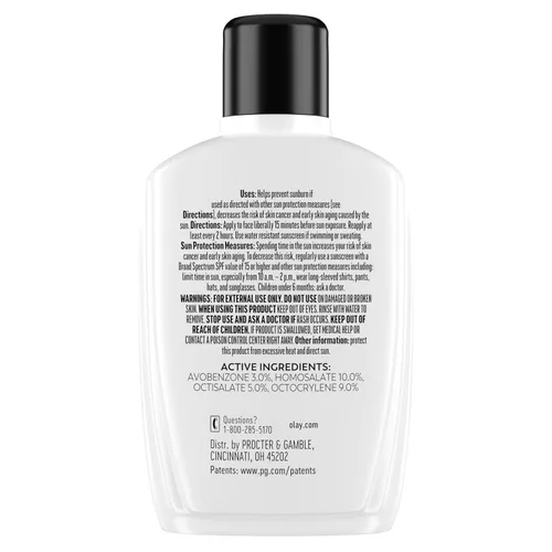Vista 12 de Olay Complete+ Hidratante Facial con Protector Solar SPF 40, Para Piel Sensible, Protección Solar de Amplio Espectro, Sin Fragancia - Sin Residuo