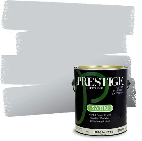 Vista 112 de Prestige Paints - 2 en 1, pintura base y pintura de exterior, E100-N-SW6988