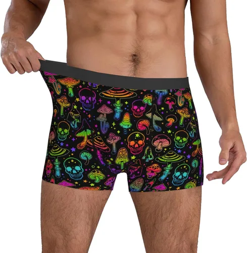 Vista 9 de Calzoncillos tipo bóxer para hombre, calzoncillos deportivos regulares para hombre