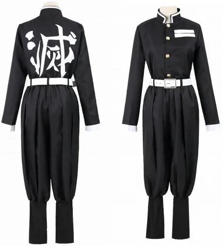 Vista 3 de PARAWEYSE Full Set Halloween Womens Cosplay Costume For Kochou Shinobu Party Role Costume Kimono Outfit WShoes Wig Sword