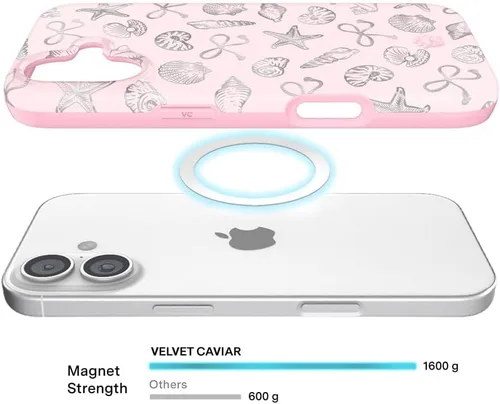 Vista 929 de VELVET CAVIAR Funda para iPhone 15, compatible con MagSafe, probada contra caídas de 10 pies, fundas protectoras de diseño, leopardo color rosa