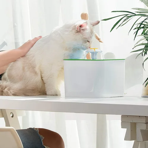 Vista 9 de Filtros de carbono de repuesto, filtros de agua para mascotas, filtros de fuente compatibles con Catit Mini Flower Fountain, paquete de 6 filtros