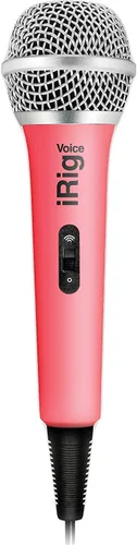 Vista 5 de IK Multimedia Micrófono karaoke iRig Voice (azul) para smartphones y tablets
