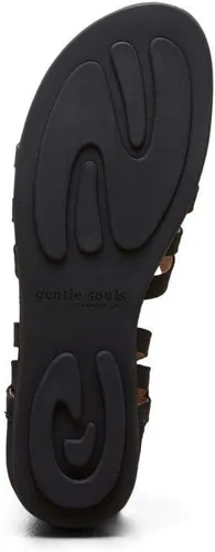Vista 5 de Gentle Souls Break My Heart 3 - Sandalias gladiadoras para mujer, color dorado