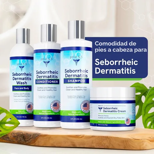 Vista 7 de Champú y acondicionador pHat 5.5 para seborrea y dermatitis