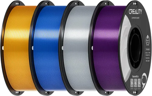 Vista 32 de Creality PLA - Filamento de impresora 3D de 1.75 mm, paquete de filamento para impresoras 3D, resistencia mejorada sin deformación, precisión