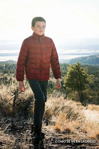 Vista 2 de Marmot Chaqueta de plumón Ajax para niño, capacidad de relleno de 600 Azul cobalto