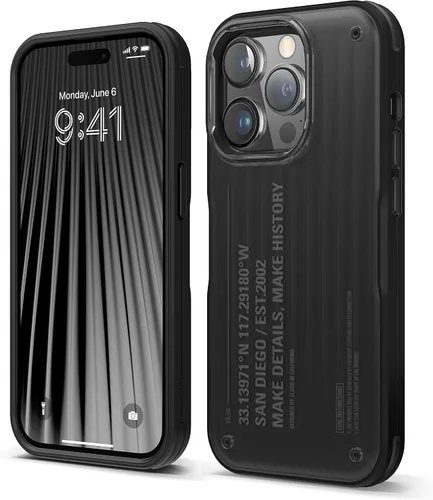 Vista 7 de elago Buckler - Funda compatible con iPhone 14 Pro de 6.1 pulgadas, protección contra caídas de grado militar de EE. UU., funda protectora