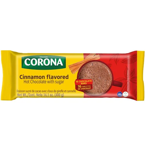 Vista 6 de Corona, Clavo de chocolate con canela, tabletas, 17.6 onzas por paquete, paquete de 3.