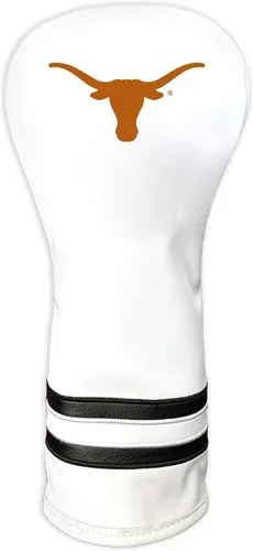 Vista 16 de Team Golf NCAA Funda para Cabeza de Palo de Golf Fairway Vintage Blanca, Diseño que se Ajusta a la Forma, Diseño Retro