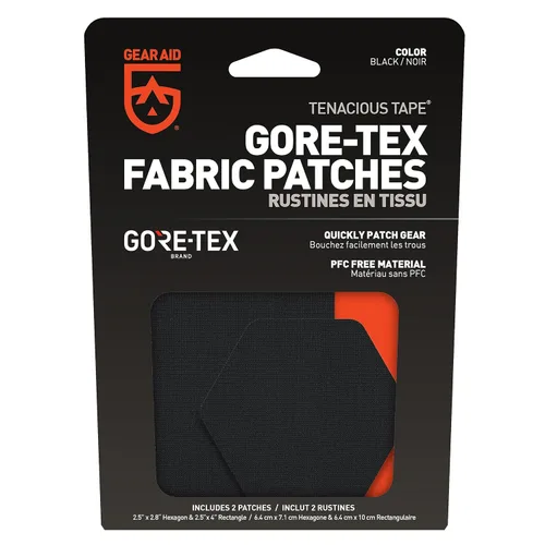 Vista 3 de GEAR AID Tenacious Tape Gore-TEX - Parches de tela para fijar rápidamente agujeros y desgarros en chaquetas, guantes, pantalones de lluvia y esquí