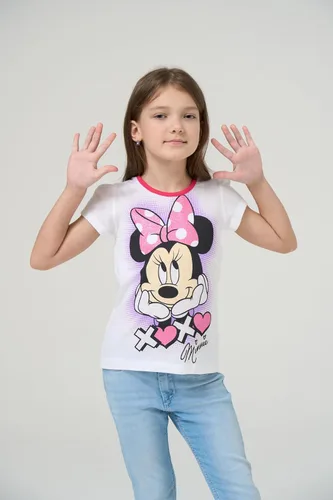 Vista 3 de Disney camisetas de Minnie Mouse para niña (3 unidades)
