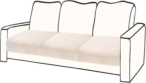 Vista 49 de BT.WA Funda de Cojín de Sofá de Terciopelo 1 Pieza Funda de Cojín de Asiento Elástica Funda de Sillón Fundas Separadas de Sofá Seccional Protector