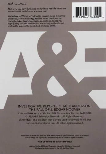 Vista 2 de Jack Anderson The Fall of J. Edgar Hoover (Investigative Reports)