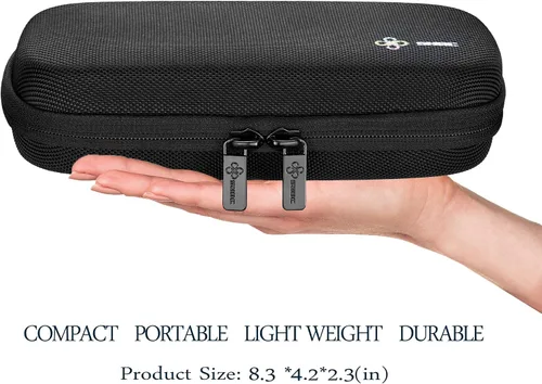 Vista 6 de SHBC - Estuche enfriador para viajar, organizador de medicamentos para diabéticos, bolsa refrigerante con aislamiento con 2 paquetes de hielo