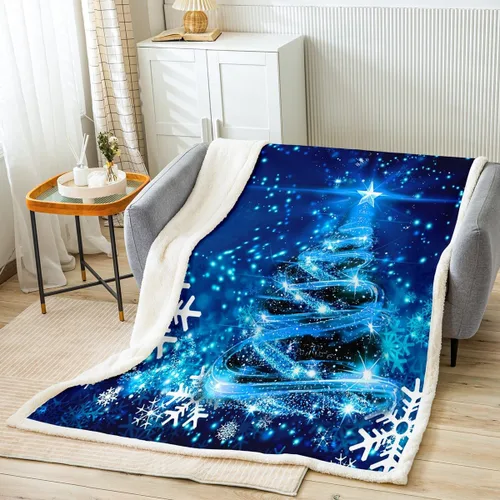 Vista 8 de Astronaut Throw Blanket Galaxy Planet Airship Bed Blanket for Kids Boy Girls Room Decor, Outer Space Theme Blanket for Couch Sofa, Soft and