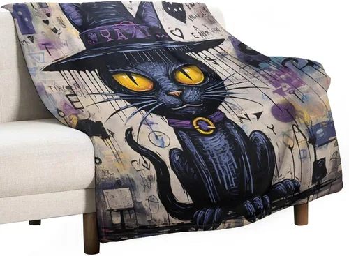 Vista 52 de Manta de conchas de mar azul para cama, manta náutica costera, manta de franela para sofá, cama, oficina para adultos, 30 x 40 pulgadas, manta suave