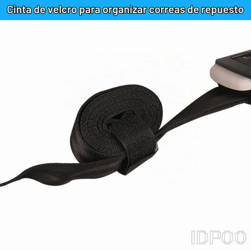 Vista 7 de Correas de arnés para fijar el asiento del perro de mascotas, equipaje de coche con bloqueo de gancho, conector de anclaje de interfaz Isofix