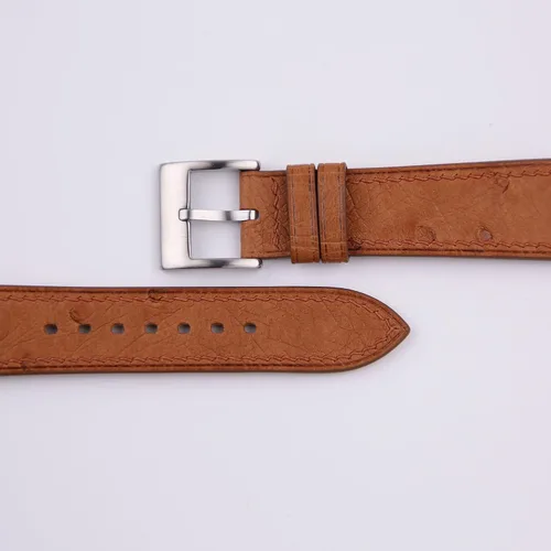 Vista 3 de Bands Compatible with Apple Watch Band 49mm 45mm 44mm 42mm 41mm 40mm 38mm Men Women Ostrich Leather Band Compatible with Apple Watch Ultra Series