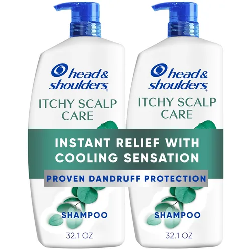 Vista 10 de Head & Shoulders Dry Scalp Care Champú anticaspa paquete doble, protección de 72 horas, aceite de almendras, 32.1 onzas líquidas cada uno