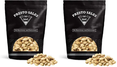 Vista 8 de Presto Sales In Shell Pistachios Chili Lemon 16 onzas, pistachos tostados de primera calidad, saludables, naturales, veganos, sin OMG, resellables