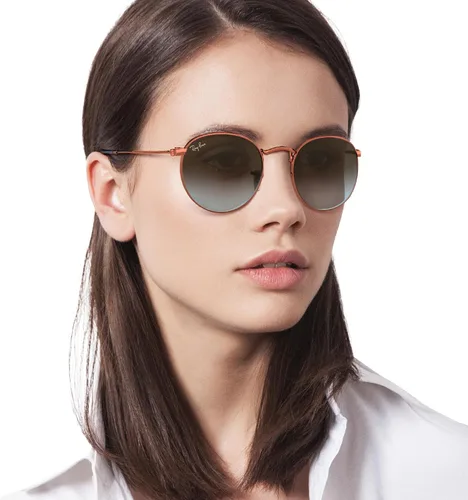 Vista 6 de Ray-Ban - Lentes de sol RB3447 redondos, de metal