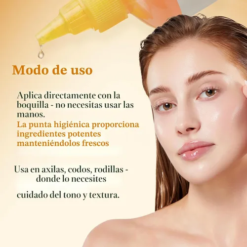 Vista 5 de medicube Tónico suavizante de cúrcuma de ácido kójico para rostro y cuerpo, tóner ligero para equilibrar el tono y la textura desiguales de la piel