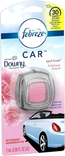 Vista 8 de Febreze Clip de ventilación para automóvil con aroma Downy April Fresh