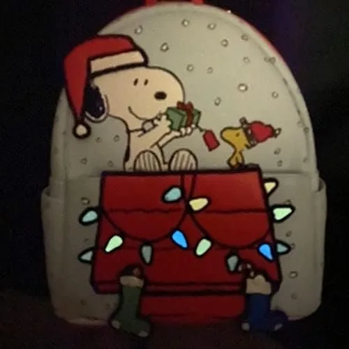 Vista 3 de Loungefly Peanuts Gift Snoopy 38 Woodstock Mini Mochila, Multi