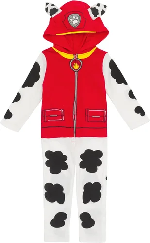 Vista 17 de Paw Patrol Chase Marshall Skye Zuma Rubble - Overol de cosplay con cremallera para bebé a niño grande